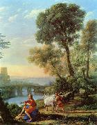 Claude Lorrain, Landschaft mit Apollo und Merkur